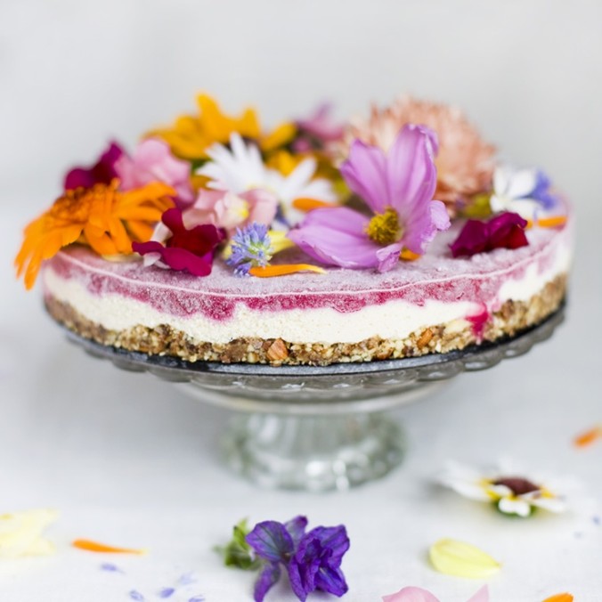 Flower power cake by Green Kitchen Stories The Kitchen Pantry