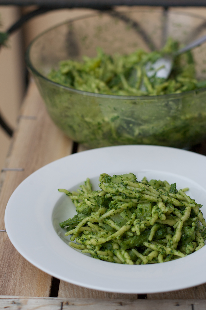 Trofie al pesto